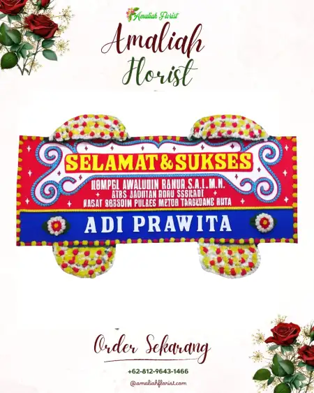 Papan Bunga Ucapan Selamat Bogoharjo